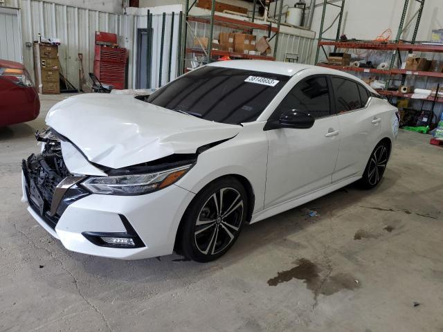 NISSAN SENTRA SR 2020 with VIN 3N1AB8DV7LY206559 - Photo from auction