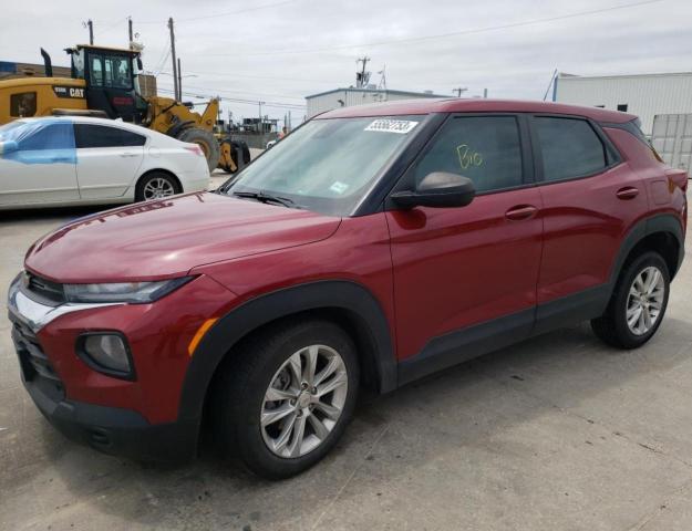 CHEVROLET TRAILBLAZE 2021 with VIN KL79MMS28MB141438 - Photo from auction