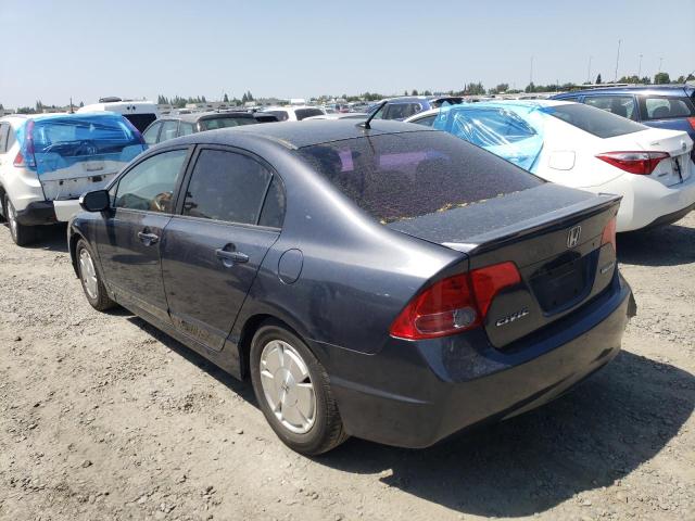Photo 2 from auction – 2007 HONDA CIVIC HYBR with VIN JHMFA36277S012810