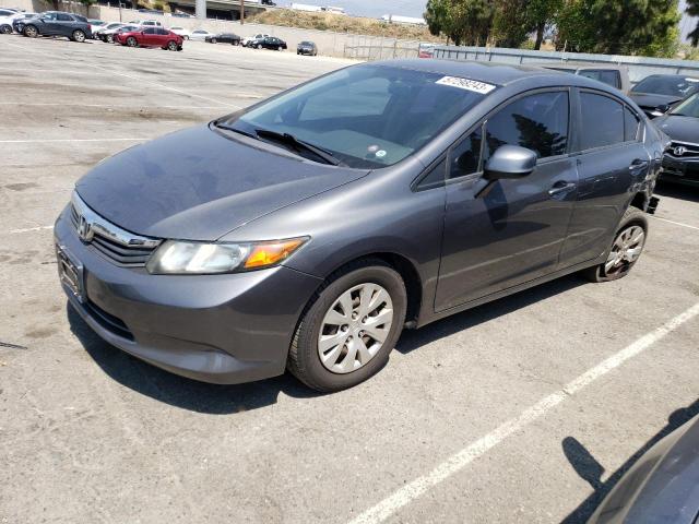 HONDA CIVIC LX 2012 with VIN 19XFB2F58CE366433 - Photo from auction