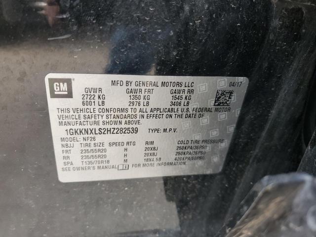 Photo 14 from auction – 2017 GMC ACADIA DEN with VIN 1GKKNXLS2HZ282539