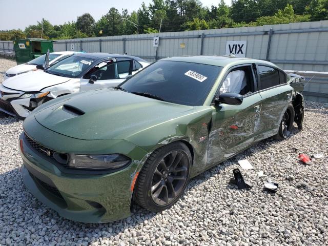 DODGE CHARGER SC 2023 with VIN 2C3CDXGJ3PH519692 - Photo from auction