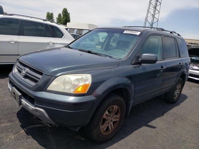 HONDA PILOT EXL 2003 with VIN 2HKYF18593H562249 - Photo from auction