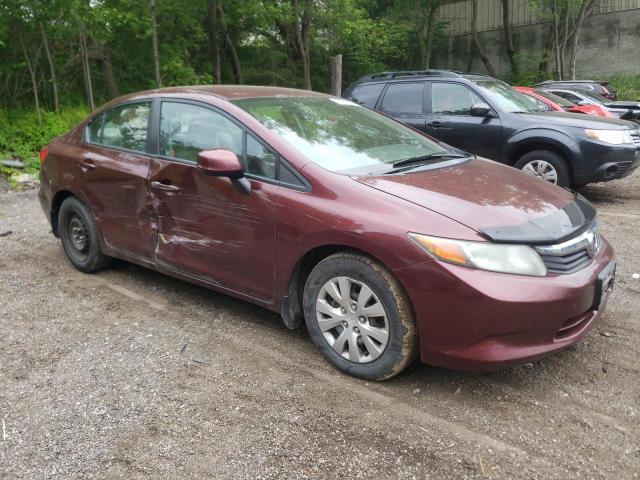 Photo 4 from auction – 2012 HONDA CIVIC LX with VIN 2HGFB2F42CH011755