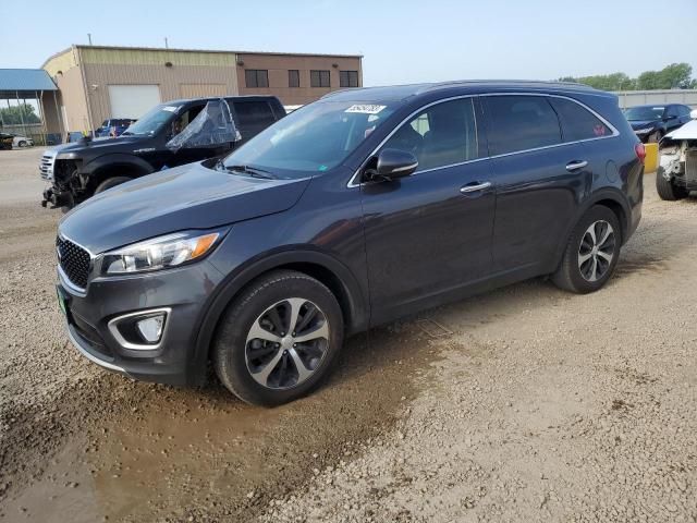 KIA SORENTO EX 2016 with VIN 5XYPH4A55GG154460 - Photo from auction