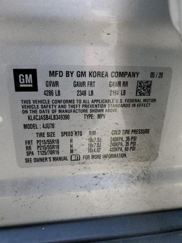 Photo 14 from auction – 2020 BUICK ENCORE PRE with VIN KL4CJASB4LB349390