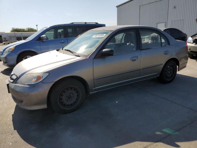HONDA CIVIC LX 2005 with VIN JHMES16595S003398 - Photo from auction