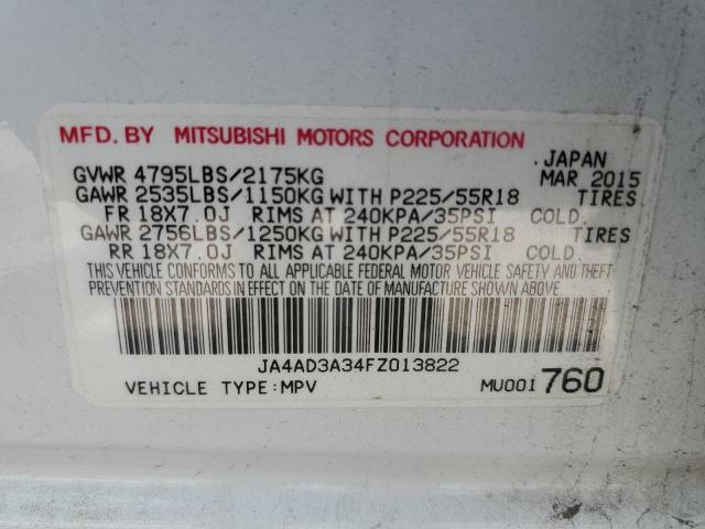 Photo 14 from auction – 2015 MITSUBISHI OUTLANDER with VIN JA4AD3A34FZ013822