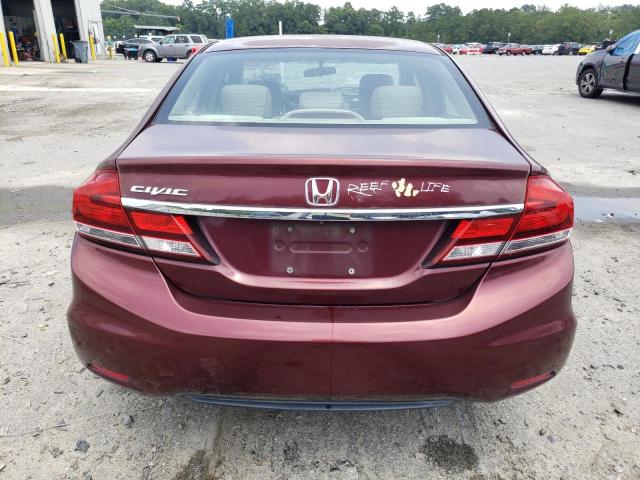 Photo 6 from auction – 2013 HONDA CIVIC EXL with VIN 19XFB2F94DE018164