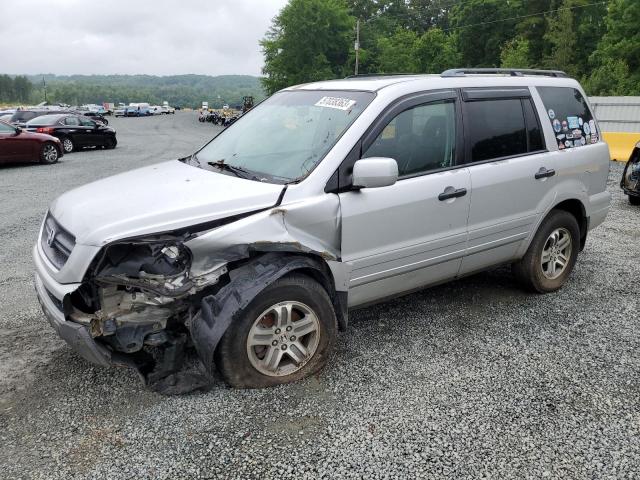 HONDA PILOT EXL 2005 with VIN 5FNYF18545B016797 - Photo from auction
