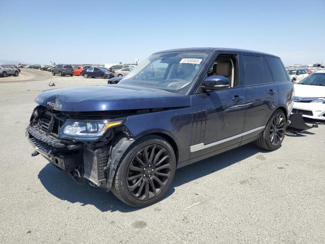 LAND ROVER RANGE ROVE 2016 with VIN SALGS2PF9GA290184 - Photo from auction