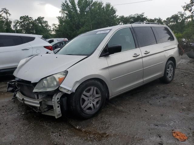 HONDA ODYSSEY EX 2007 with VIN 5FNRL386X7B456799 - Photo from auction