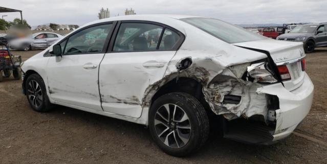 Photo 2 from auction – 2013 HONDA CIVIC EXL with VIN 19XFB2F96DE005934
