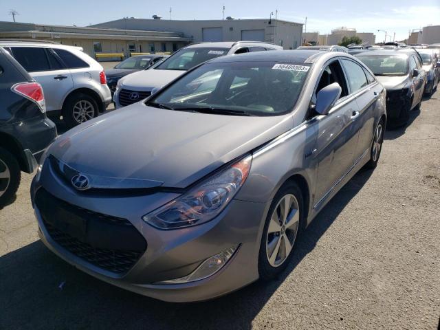 HYUNDAI SONATA HYB 2012 with VIN KMHEC4A46CA023511 - Photo from auction