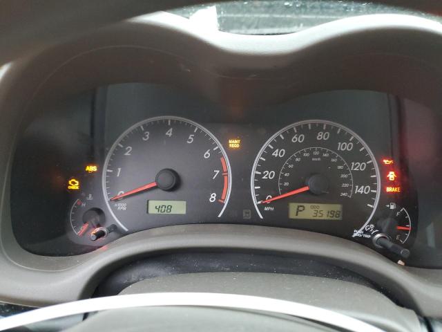 Photo 9 from auction – 2009 TOYOTA COROLLA BA with VIN 2T1BU40E39C114822