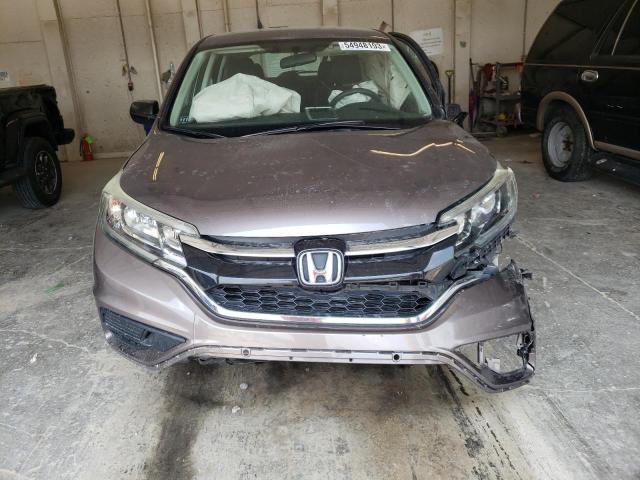 Photo 5 from auction – 2015 HONDA CR-V LX with VIN 3CZRM3H33FG712917