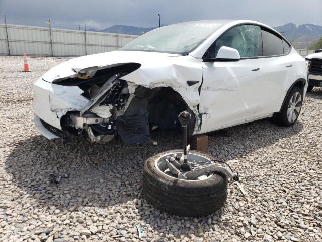 TESLA MODEL Y 2021 with VIN 5YJYGDEE8MF202845 - Photo from auction