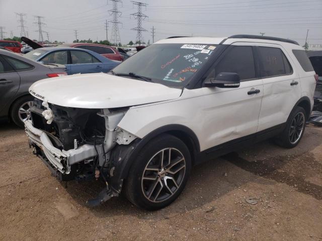 FORD EXPLORER S 2016 with VIN 1FM5K8GTXGGB32050 - Photo from auction