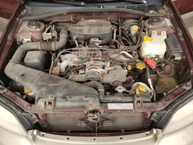 Photo 11 from auction – 2001 SUBARU LEGACY OUT with VIN 4S3BH675217628396