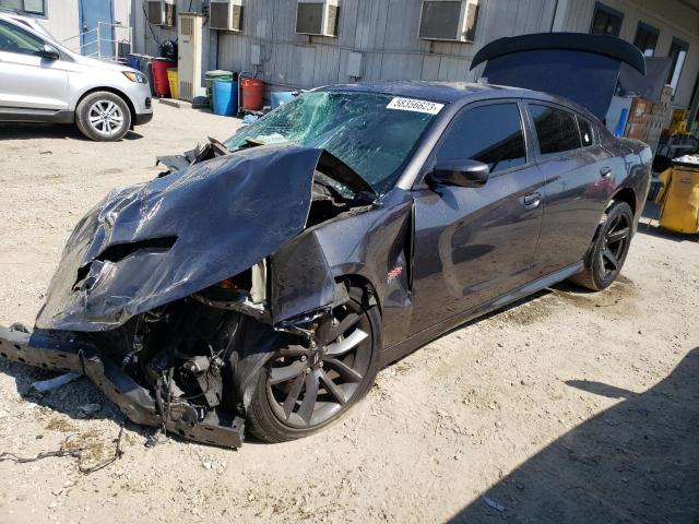 DODGE CHARGER SC 2019 with VIN 2C3CDXGJXKH756673 - Photo from auction