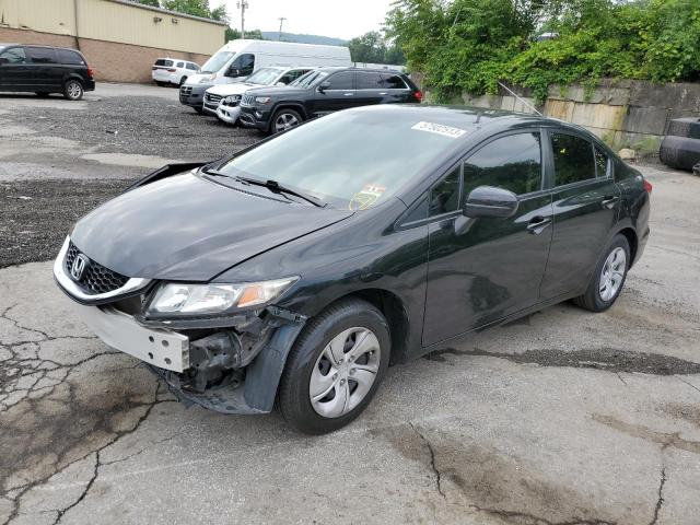 HONDA CIVIC LX 2015 with VIN 19XFB2F57FE029904 - Photo from auction