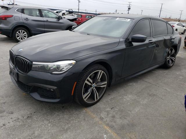 Photo 1 from auction – 2018 BMW 740 I with VIN WBA7E2C5XJG742611