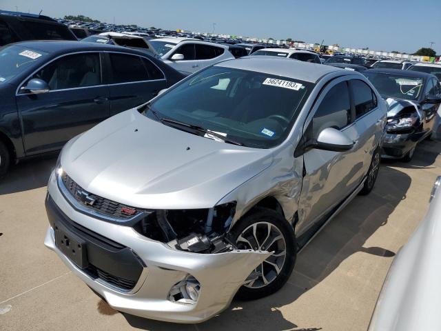 Photo 1 from auction – 2020 CHEVROLET SONIC LT with VIN 1G1JD5SB6L4110299