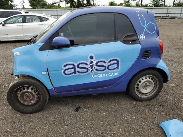 SMART FORTWO 2016 with VIN WMEFJ5DA2GK074186 - Photo from auction