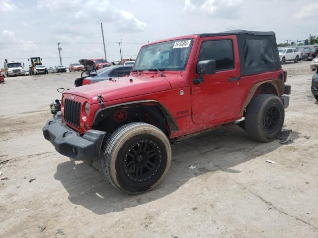JEEP WRANGLER S 2014 with VIN 1C4AJWAG8EL176929 - Photo from auction
