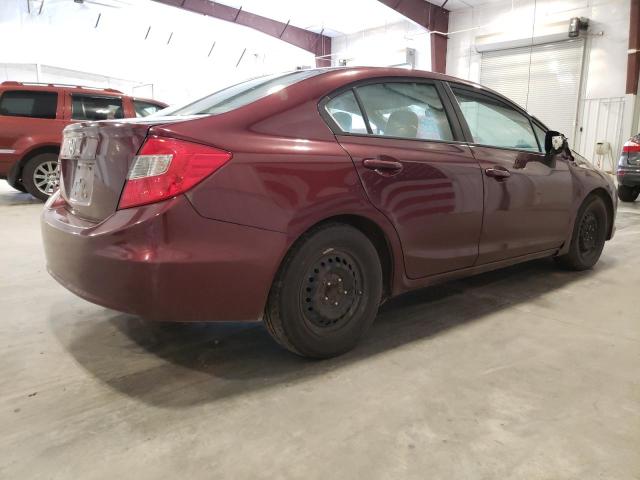 Photo 3 from auction – 2012 HONDA CIVIC LX with VIN 19XFB2F55CE049368