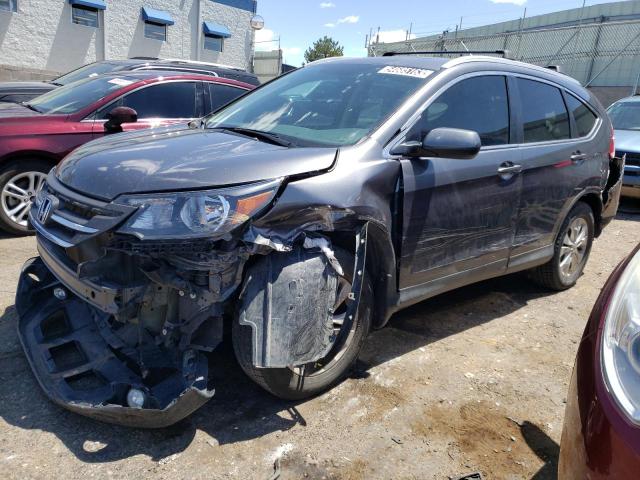 HONDA CR-V EXL 2014 with VIN 2HKRM4H75EH637366 - Photo from auction