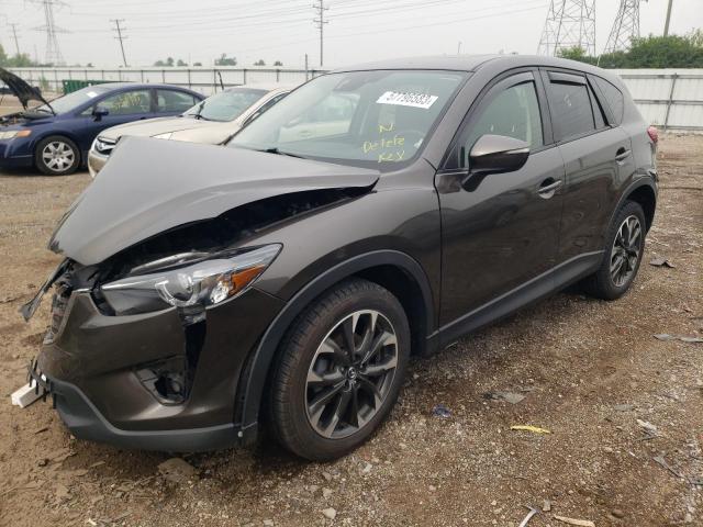 MAZDA CX-5 GT 2016 with VIN JM3KE4DY3G0639735 - Photo from auction
