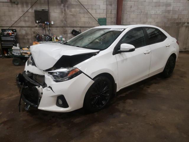 TOYOTA COROLLA L 2015 with VIN 2T1BURHE9FC258176 - Photo from auction