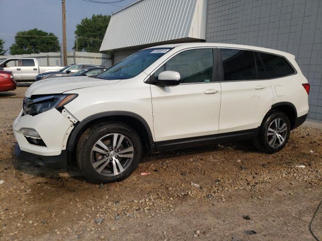 HONDA PILOT EXLN 2018 with VIN 5FNYF6H74JB059156 - Photo from auction