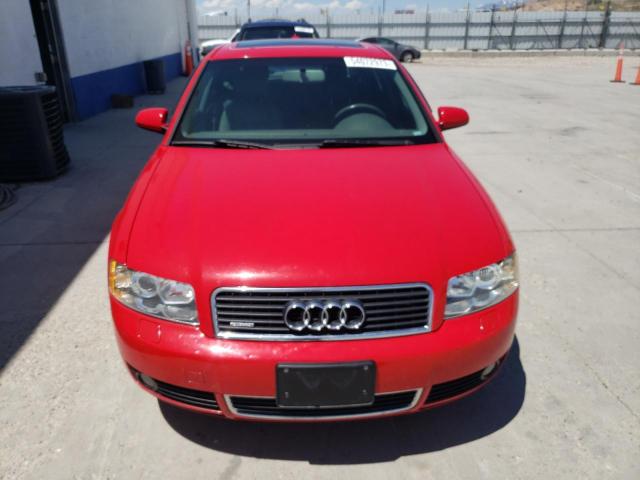 Photo 5 from auction – 2005 AUDI A4 1.8T QU with VIN WAULC68E15A040237