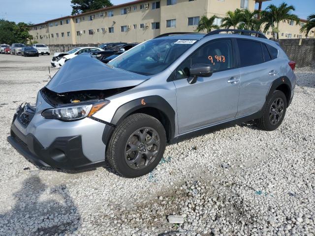 SUBARU CROSSTREK 2023 with VIN JF2GTHSC9PH282910 - Photo from auction