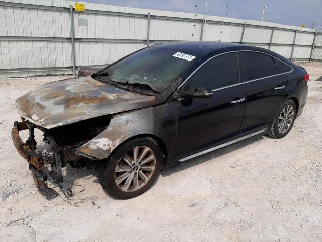 HYUNDAI SONATA SPO 2015 with VIN 5NPE34AF1FH056502 - Photo from auction