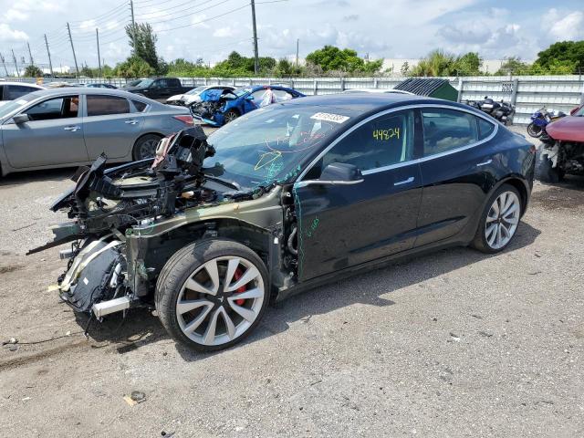 TESLA MODEL 3 2018 with VIN 5YJ3E1EB5JF082549 - Photo from auction
