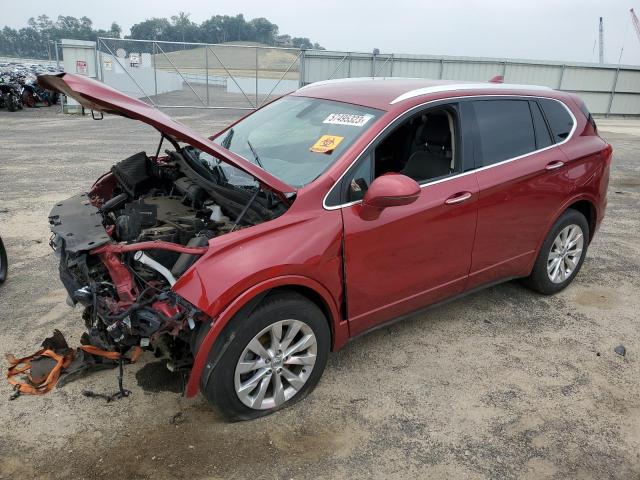 BUICK ENVISION E 2018 with VIN LRBFX2SA8JD015927 - Photo from auction