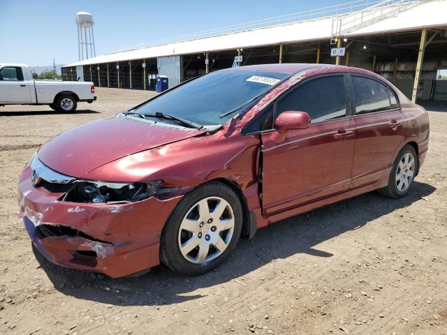 HONDA CIVIC LX 2010 with VIN 19XFA1F56AE042486 - Photo from auction