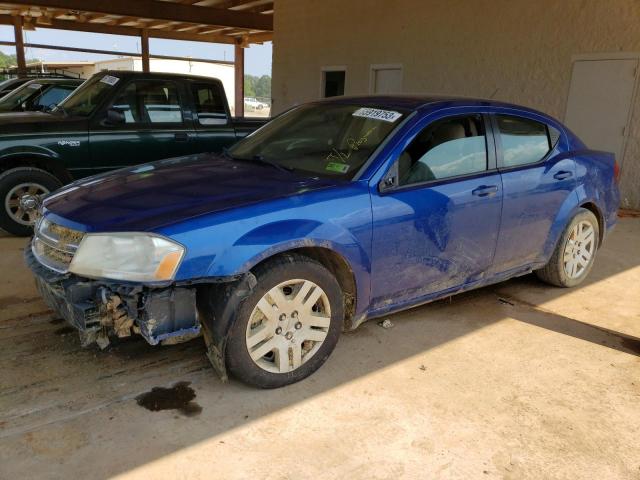 DODGE AVENGER SE 2013 with VIN 1C3CDZAB4DN528966 - Photo from auction