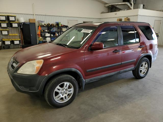 HONDA CR-V EX 2003 with VIN SHSRD78823U156490 - Photo from auction