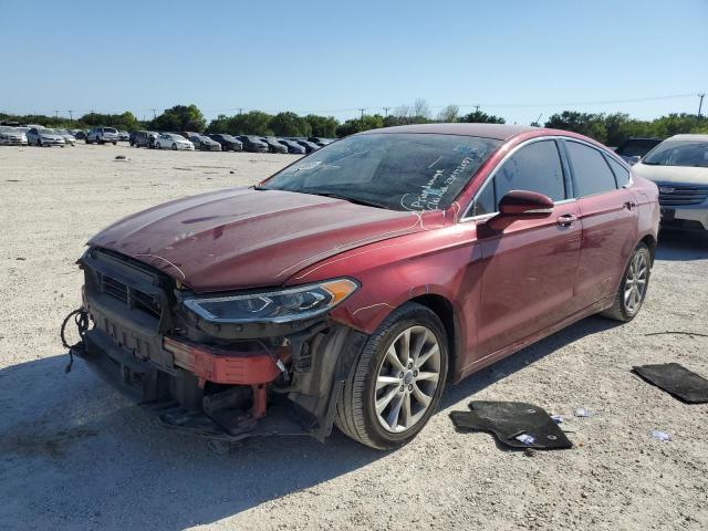 FORD FUSION SE 2017 with VIN 3FA6P0HD7HR115791 - Photo from auction
