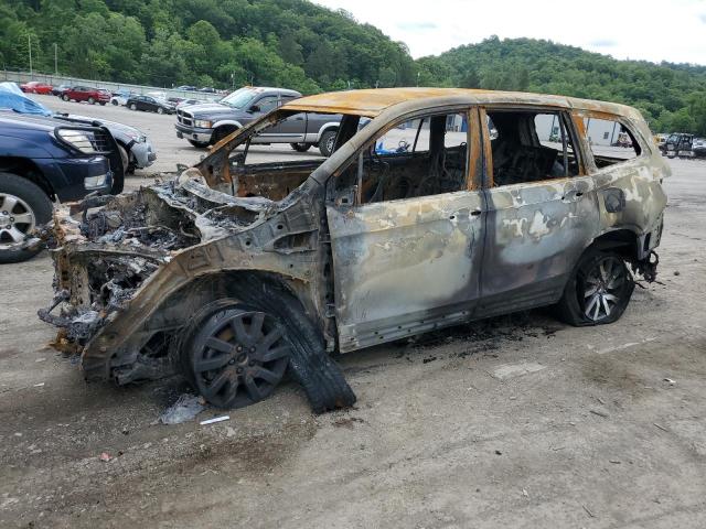 HONDA PILOT EX 2019 with VIN 5FNYF6H35KB049881 - Photo from auction