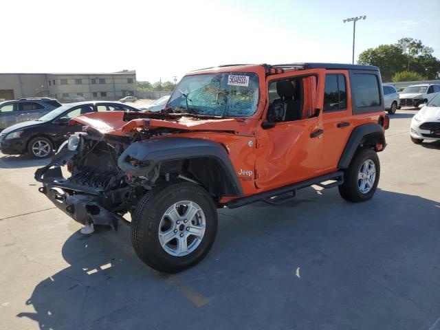 JEEP WRANGLER U 2018 with VIN 1C4HJXDG3JW187054 - Photo from auction