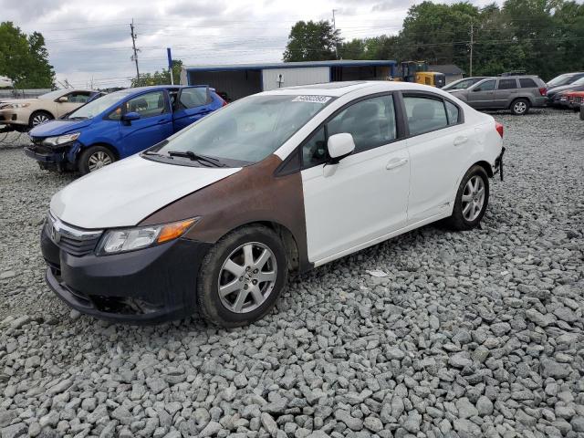 HONDA CIVIC EX 2012 with VIN 19XFB2F82CE064789 - Photo from auction