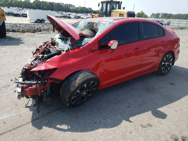 HONDA CIVIC SI 2013 with VIN 2HGFB6E50DH708022 - Photo from auction