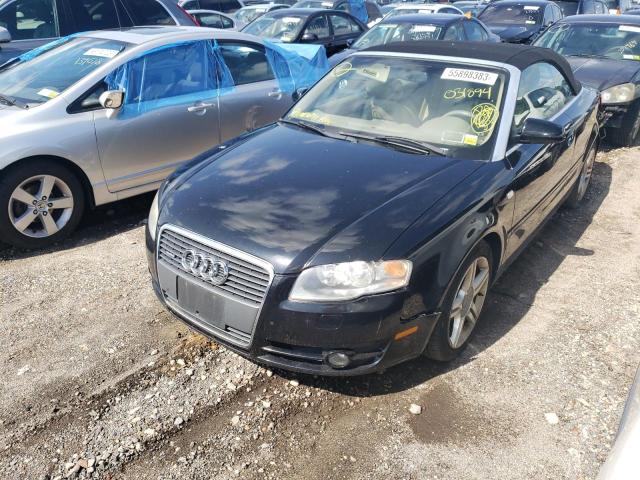 AUDI A4 2.0T CA 2007 with VIN WAUDF48H47K031894 - Photo from auction
