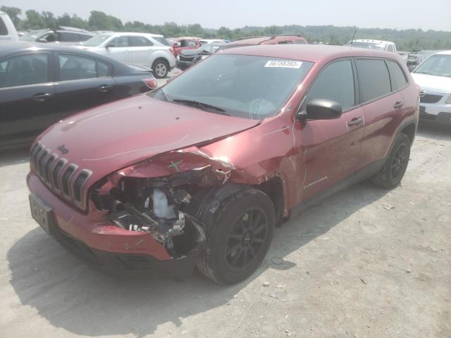 JEEP CHEROKEE S 2017 with VIN 1C4PJLAB1HW603352 - Photo from auction