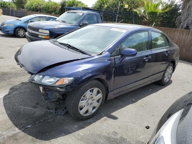 HONDA CIVIC LX 2010 with VIN 2HGFA1F55AH558943 - Photo from auction